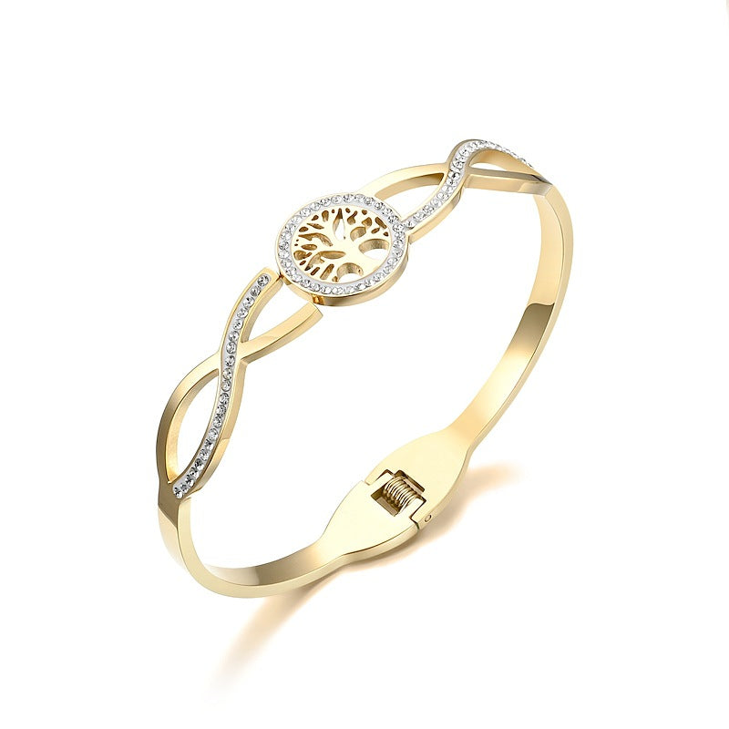 Pulsera Arbol De La Vida De Acero Inoxidable al por mayor